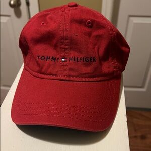 Tommy Hilfiger Classic Red Baseball Cap